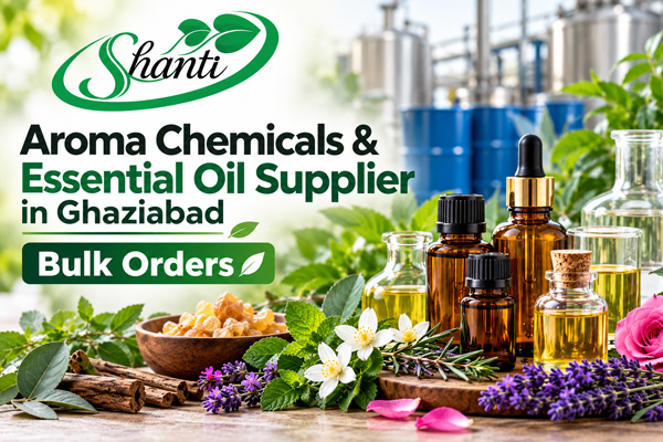 Aroma Chemicals & Essential Oil Supplier in Ghaziabad | Bulk Orders